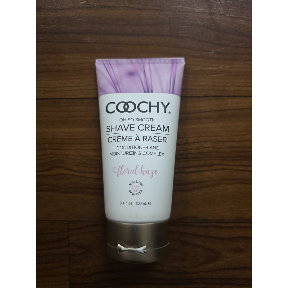 Coochy Oh So Smooth Shave Cream - Rash Free - 3.4 oz Floral Haze